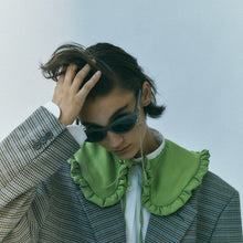 Load image into Gallery viewer, Puffy Collar Chain . Acid Green
